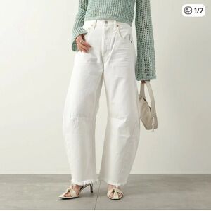 Citizens Of Humanity Ivory/White Denim Pants Size 29